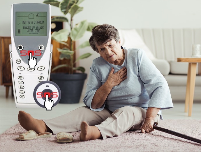 prodis alarme pour senior, appel médical, SOS médical, alarme pour les particuliers