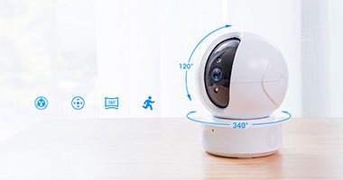 Caméra de surveillance intérieure 360°